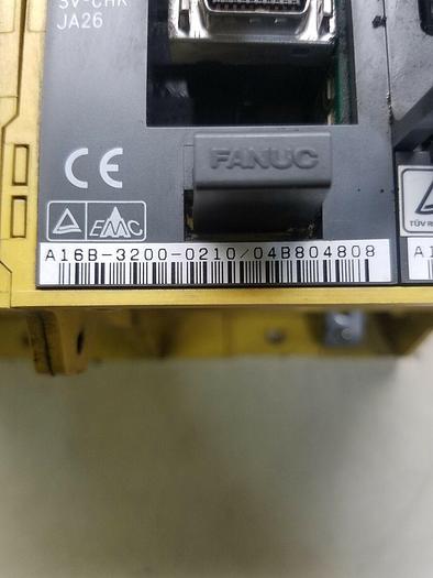 Used Fanuc A02B-0228-B502, A16B-3200-0210 /04B804808, A16B-1212-0871 /16C808135