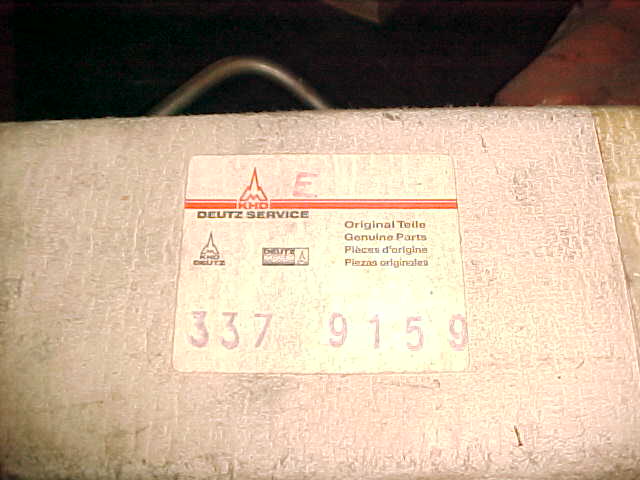 Used PUMPELEMENTS DEUTZ RBVM350-358