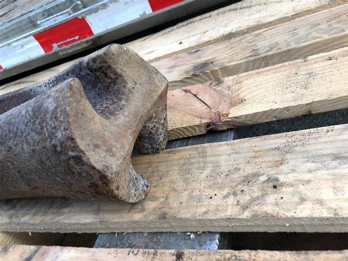 Used 8" x 55" Chisel Style Drill Bit