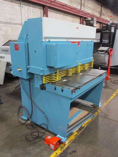 Used 10 GA. X 4', ALLSTEEL, 10GA-4 MAXI, HYDRAULIC SHEAR