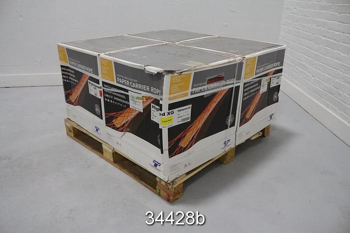 Unused Teufelberger 12-1/2 High Speed XG Paper Carrier Rope #34428