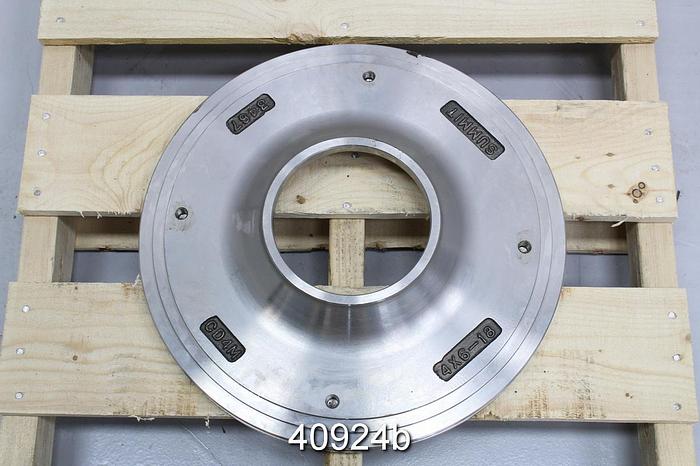 Unused Goulds 3175 4x6x18 CD4M Suction Side Plate #40924