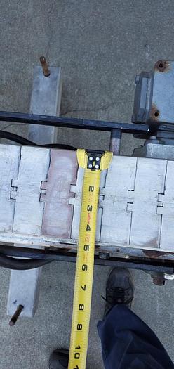 Used Conveyor, Belt, 4.5" x 14', S/st, VFD, Portable #S743476