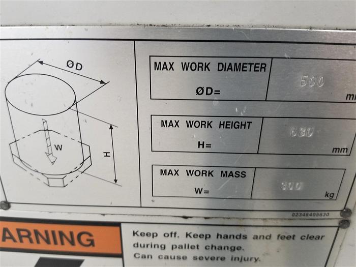 Used 2001 Mazak FH4000