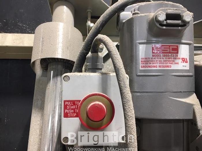 Used Safety speed 5860-T2:78 vertical panel saw