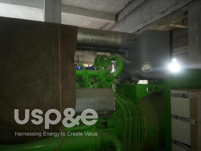 3 MW 2009 New Jenbacher JMS 620GS SL Natural Gas Generator