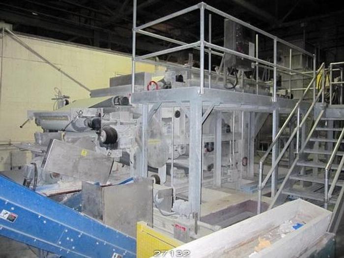 Used Andritz CPF1.0SMX-58-LP9506 Twin Wire Belt Press With Gravity Table, 1 Meter, Includes Variable Speed Drives, Plc And Conveyors, Construction Is Hot Dipped Galvenized #27132