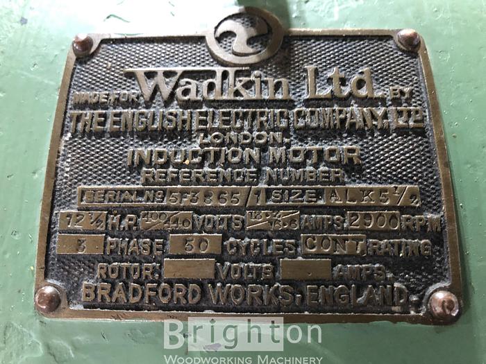 Used Wadkin 30" Used Planer
