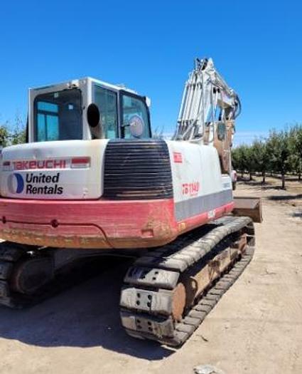 Used 2017 TAKEUCHI TB1140CL Excavator 