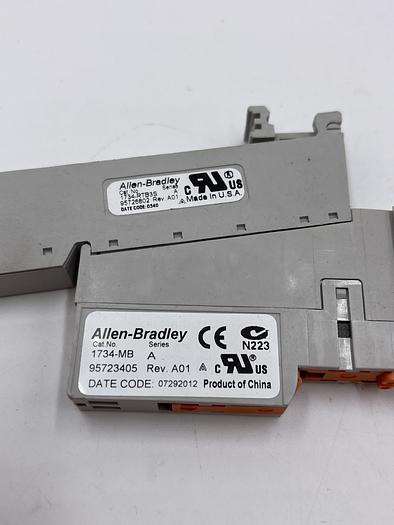 Used Allen-Bradley 1734-MB Ser A. 1734-RTB3S Ser A 