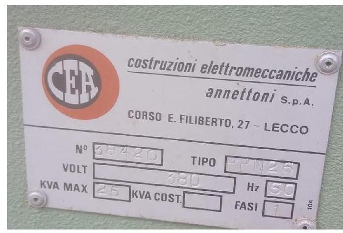 Usato PUNTATRICE CEA 25KW