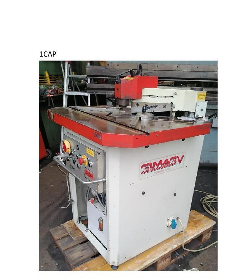 Usato SCANTONATRICE IDRAULICA SIMASV, Fà ANCHE PUNZONATURA