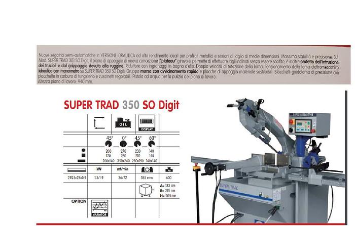 Usato SEGHETTO THOMAS SUPER TRAD 350 SO