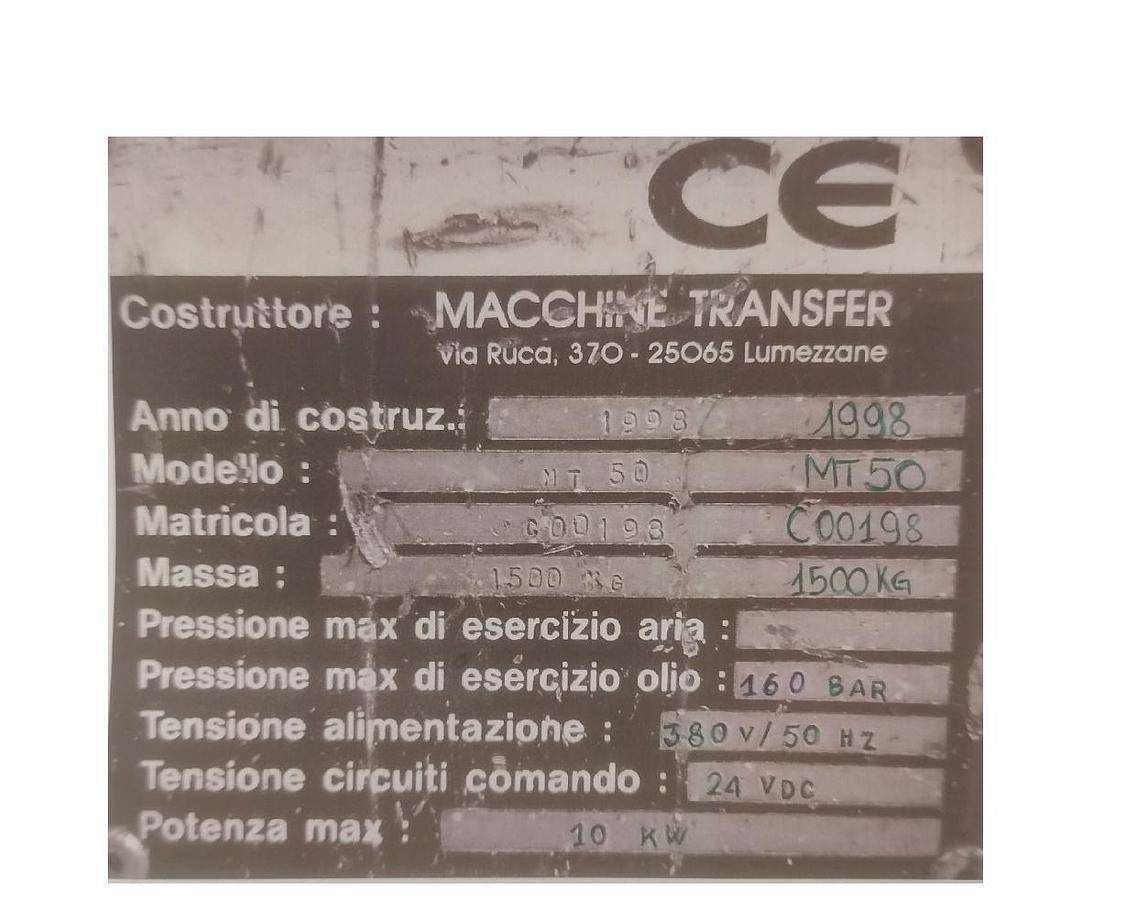 Usato PRESSA/SMATAROSSATRICE IDRAULICA DA 40 TON???  CIRCA