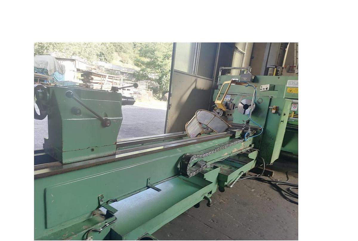 Usato TORNIO MERLI DA 3500X400, PASSAGGIO BARRA DIAM.105