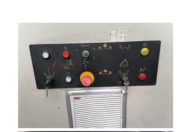 Usato PRESSA PIEGATRICE IMAL DA 3000 X 70 TON TIPO 70/33 MOD.E3A CNC DELEM DA65 A 4 ASSI, 4 TORRETTE, MACCHINA DEL 1998, CE