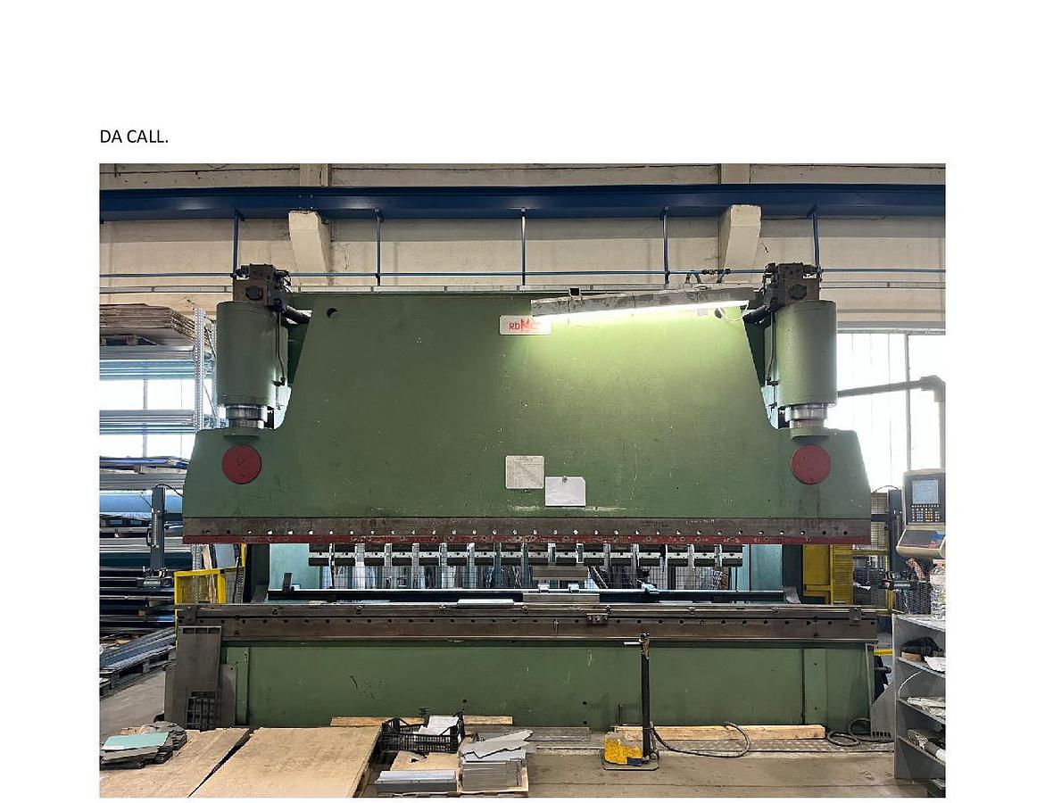 Usato PRESSA PIEGATRICE ROMEC DA 5000 X 360