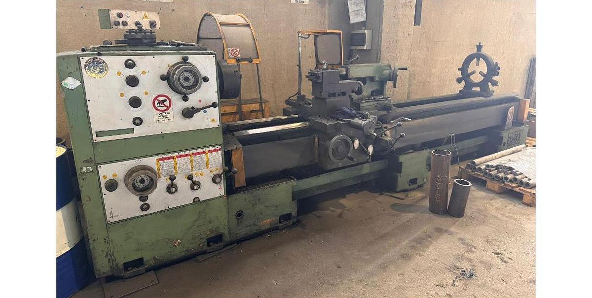 Usato TORNIO MERLI DA 3500X400, PASSAGGIO BARRA DIAM.105