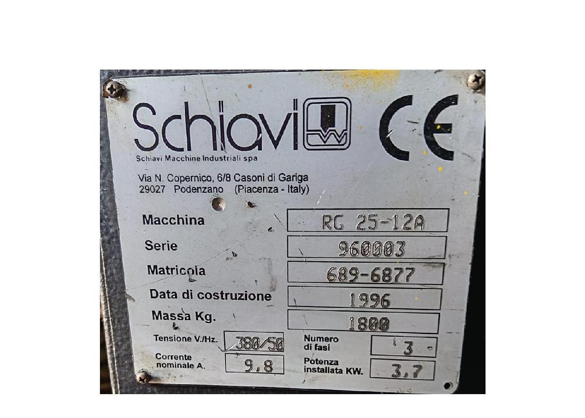 Usato PRESSA PIEGATRICE RG 25/12A DA 1250X25 TON IDRAULICA