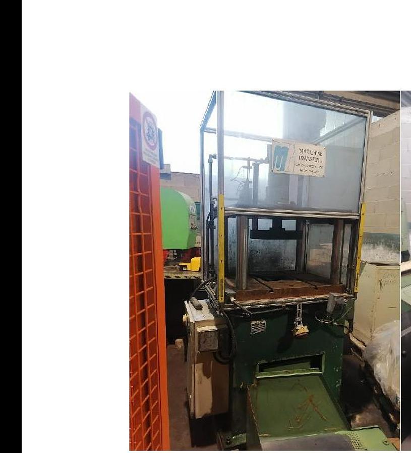 Usato PRESSA/SMATAROSSATRICE IDRAULICA DA 40 TON???  CIRCA