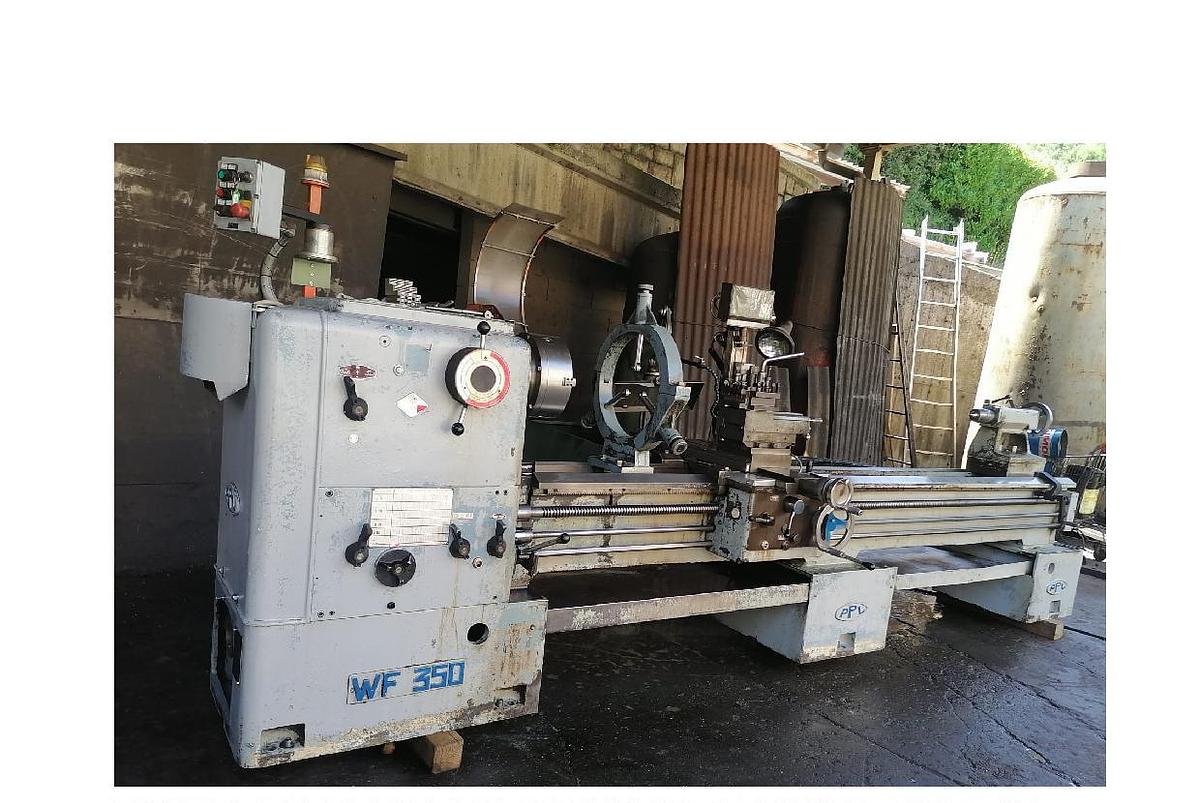 Usato TORNIO PONTIGGIA PPL WF 350 DA 3000X350, FORO 85