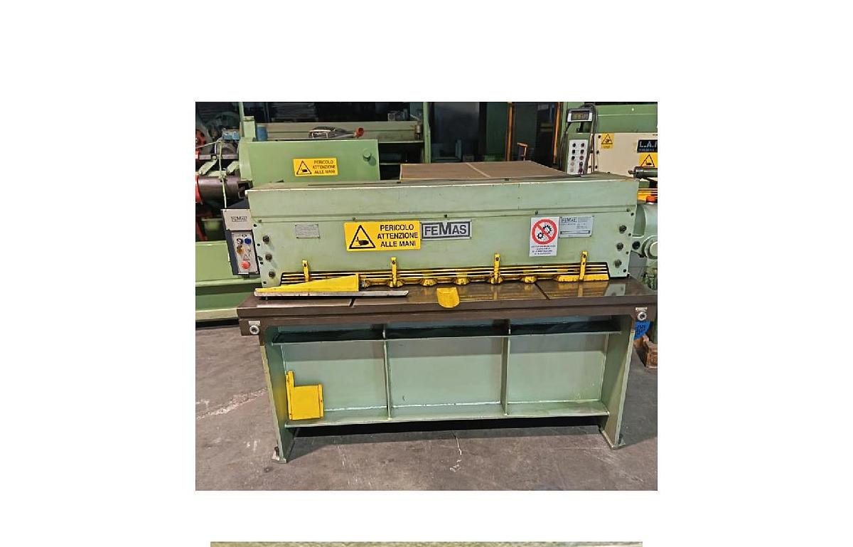 Usato CESOIA FEMAS 1500X2,5