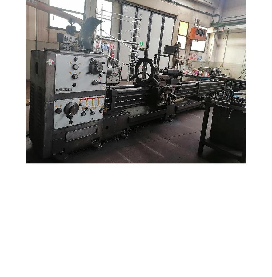 Usato TORNIO MERLI CLOVIS 28 DA 5000X450, PASSAGGIO BARRA 110