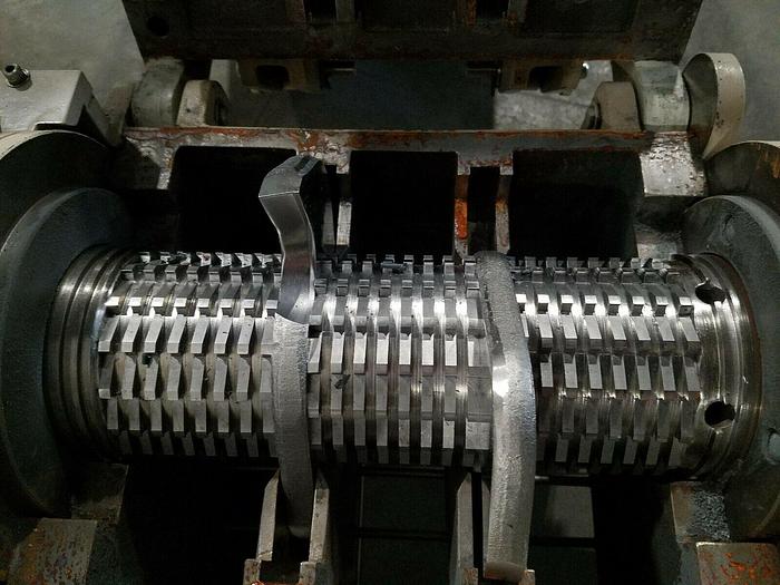 Used Nissui SA-133 Screenless Plastic Granulator Grinder Year 2000
