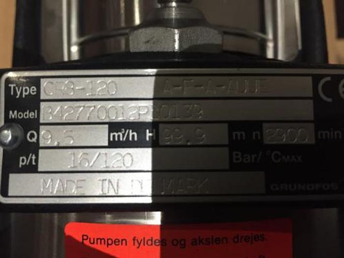 Used Grundfos pump CR8-120