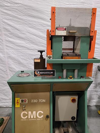 Used CMC 230 Ton Hydraulic Coining Press