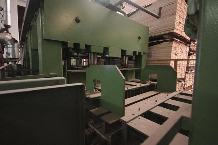 Used Burkle Pressa Caldo -Freddo