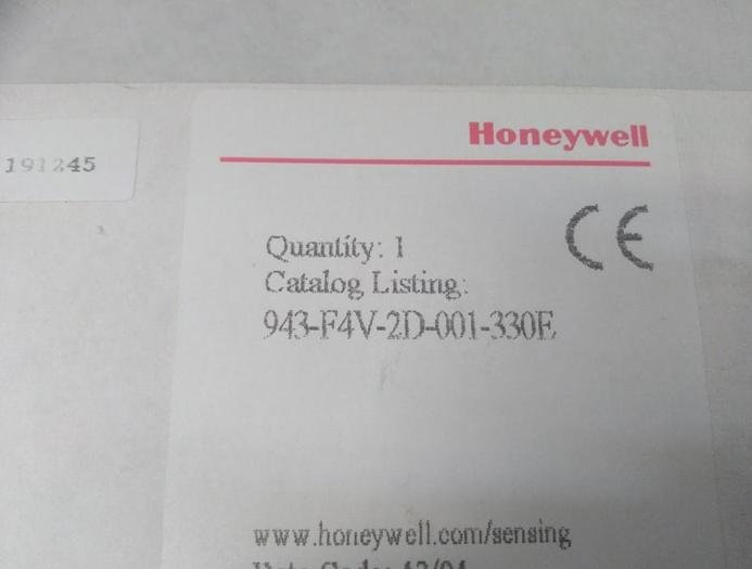 Ultraschall Näherungssensor 943-F4V-2D-001-330E, Honeywell,  neu