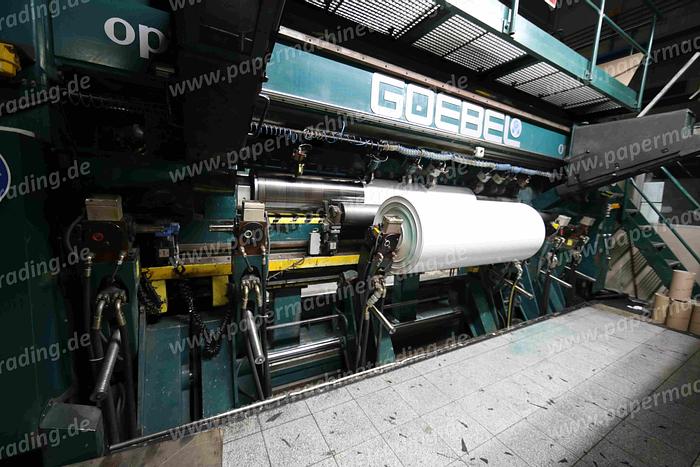 Gebraucht Ashe(FRW-171) - Slitter Rewinder Goebel Optislit 3250 mm