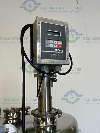 Used 2016 DCI 400 L Stainless Steel Jacketed Reactor Mixing Tank w/ PharMix Agitator