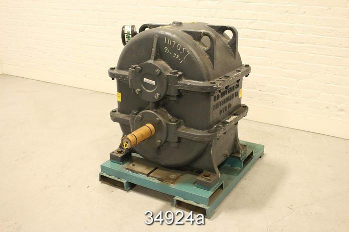 Refurbished Nuttall Gear DVR10 Inline Gear Drive, 10.15/1 Ratio #34924