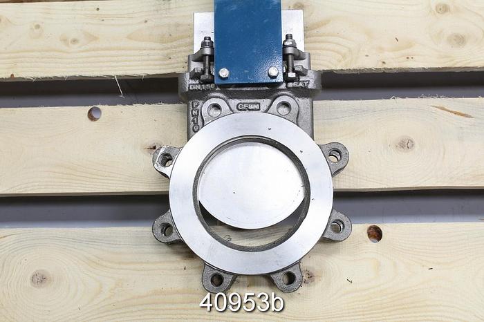 Unused Dezurik 6" Hand Operated Knife Gate Valve #40953