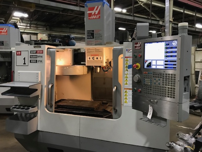 Used HAAS VF1D Vertical Machining Center 2007