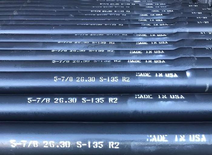 Used 5-7/8" OD 26.30ppf S-135, Range II