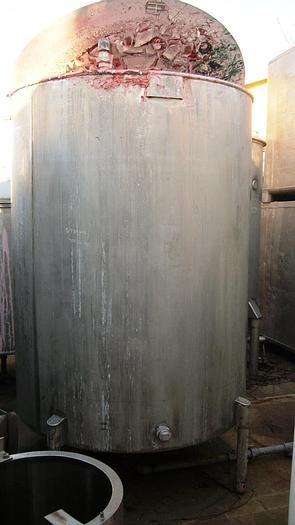 Used Tank, 700 Gallon, S/st, OT/CB, 4'6" x 6' #S739691