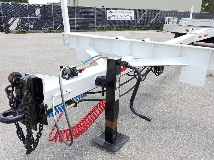 Used Reid PT15S 41000lb 60ft Extendable Pole Trailer - 14649