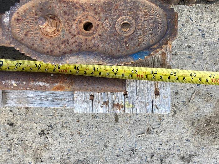 Used Chain Pipe Wrench Vise Tong Components Package