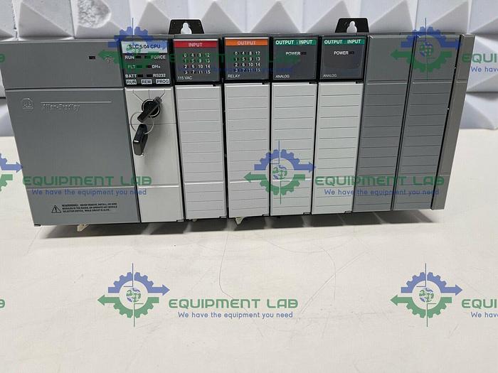 Used Allen Bradley SLC 500 Power Supply 1746-P2 w/ SLC 500 1747-L542 Processor Unit