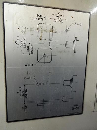 Utilisé Centre d’usinage horizontal bi-palettes Mazak H630 NX