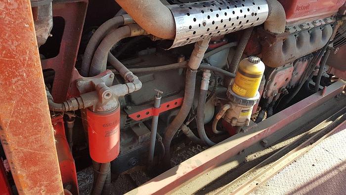 Used 1987 Pacific 4 Axle Carrier Style Oilfield Pump / Kill Truck