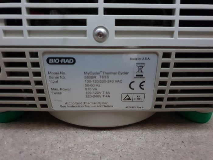 Used Bio-Rad MyCycler Thermal Cycler Thermal Cycler