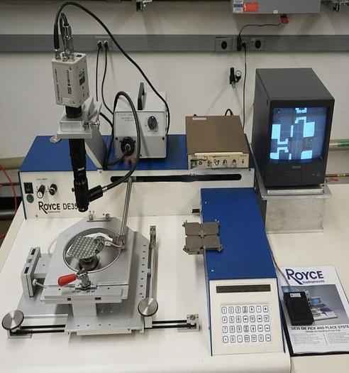 Used Royce Instruments DE35i-6 pick and place for wafers up to 150mm