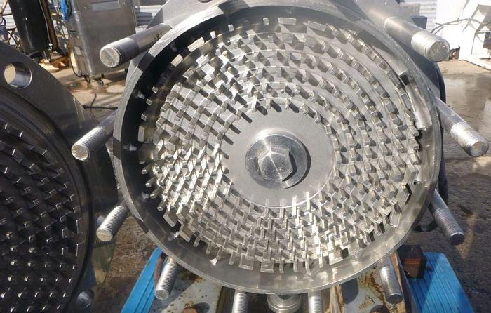 Used Mill, Pin, S/st, 16" Dia, 10 HP, Votator, Mdl CR16 #L744216