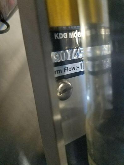 Used KDG Mobley Stainless Steel Double Flow Meter with control output