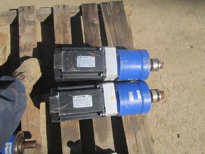 Used Motor, Allen Bradley, Servo, MPLB520KMK24AA, 4000 RPM (2) #S739707