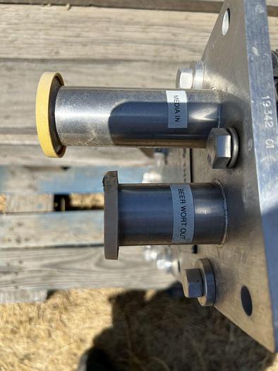 Used Heat Exchanger, Plate, 45 SF, S/st, Thermaline, 150 PSI #S744721